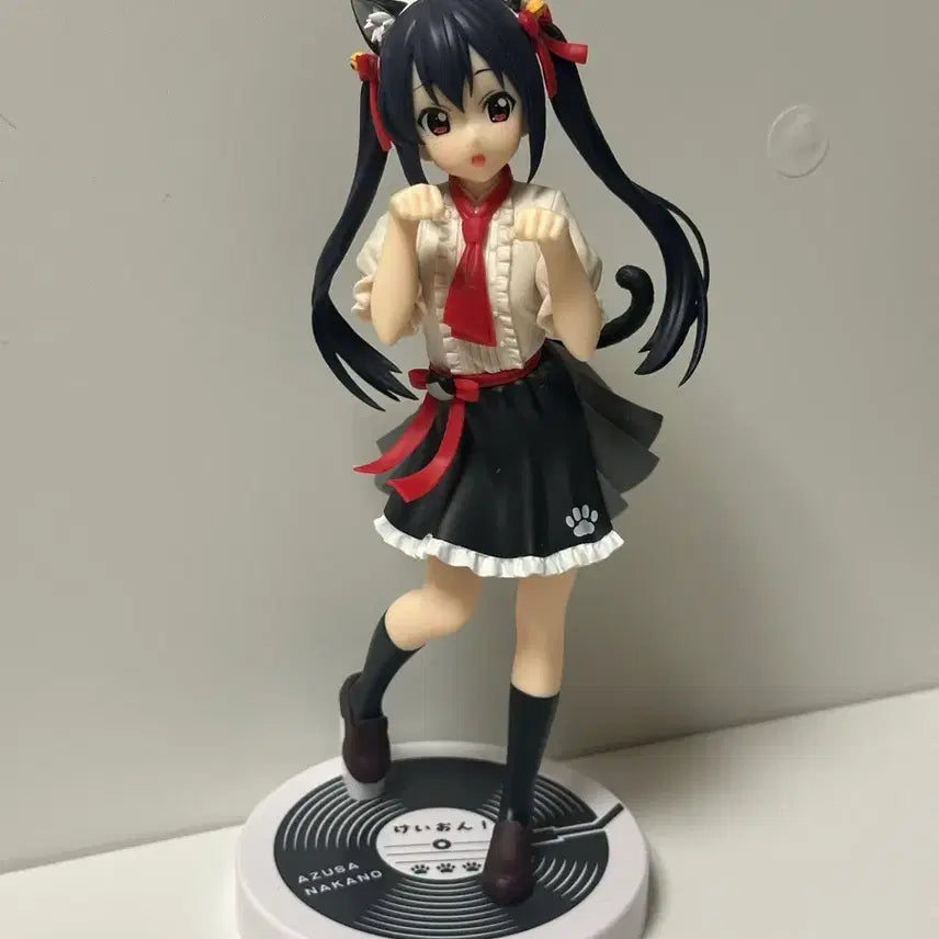 [BUNJANG] K-ON! Azusa Nyan Cafe Figure / 케이온 아즈사 냥카페 피규어 박스o