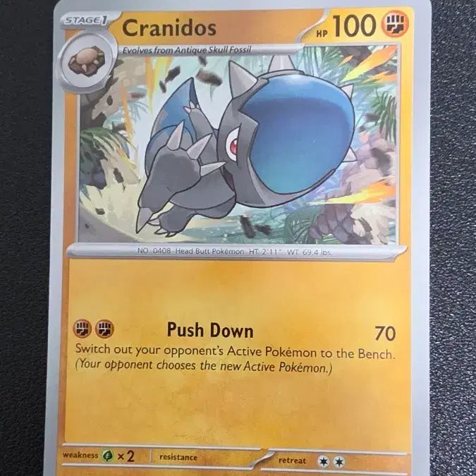 [BUNJANG] Pokemon Card North America Rampardos / 포켓몬 카드 북미 램펄드