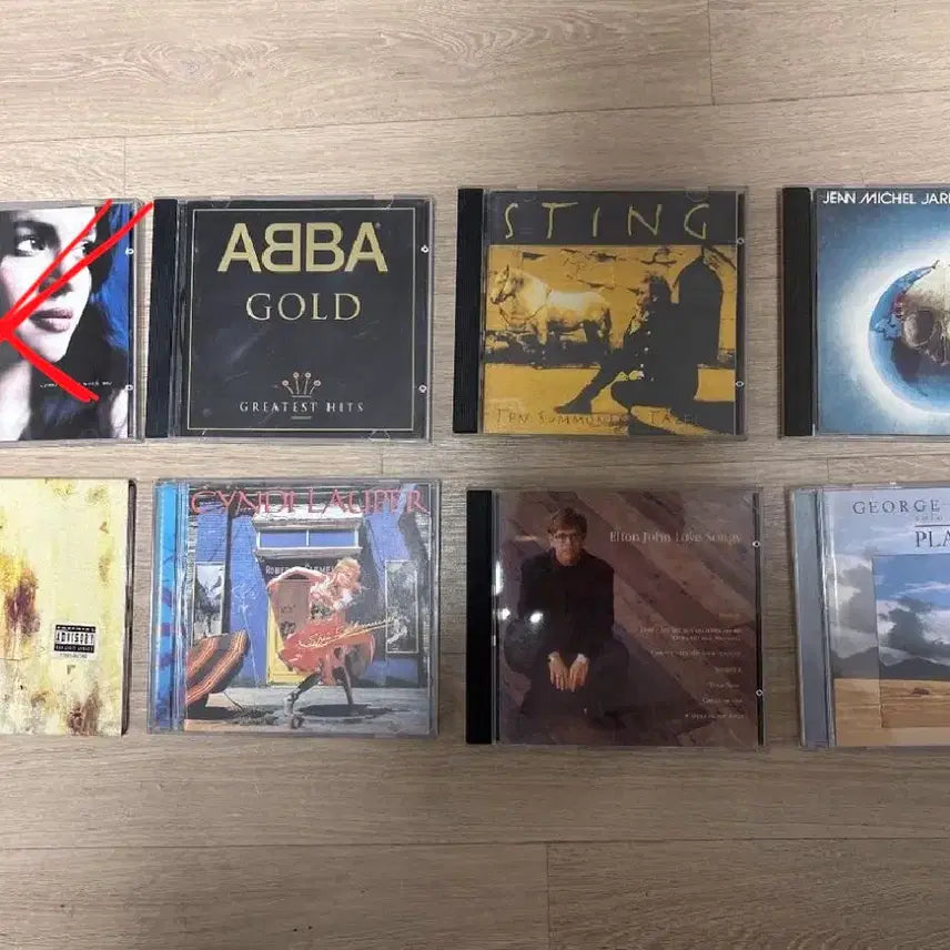 [BUNJANG] Various Artists CD Bundle (ABBA, Sting, Elton John, Cyndi Lauper, Nine Inch Nails, George Winston, Jean-Michel Jarre) / CD여러장 팝니다 (아바, 스팅, 엘튼존, 신디루퍼, 나인인치네일스, 조지윈스턴, 장 미셸 자르)