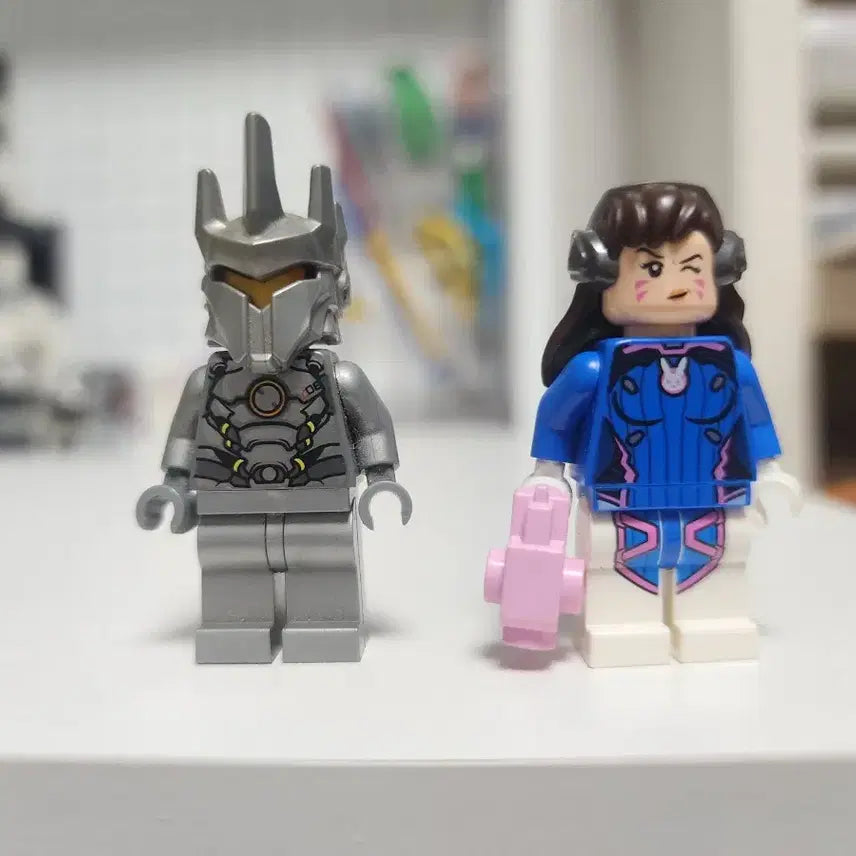 [BUNJANG] LEGO Overwatch Figures (Reaper &amp; D.Va) Bundle Set / 레고 오버워치 피규어 2개 (리퍼/디바)
