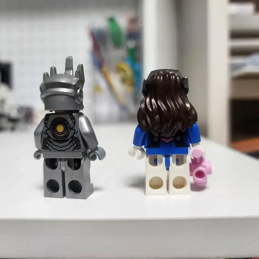 [BUNJANG] LEGO Overwatch Figures (Reaper &amp; D.Va) Bundle Set / 레고 오버워치 피규어 2개 (리퍼/디바)