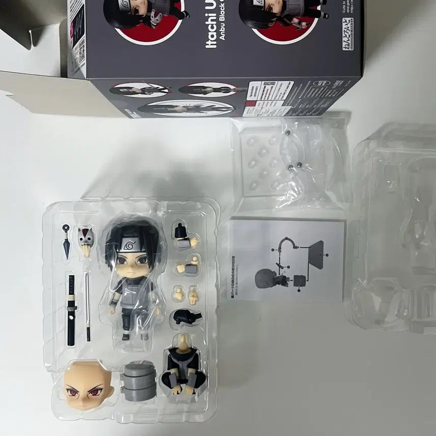 [BUNJANG] Naruto Uchiha Itachi Nendoroid, Look Up, Gem (Ambition) Figure Bundle / (택포)나루토 우치하 이타치넨도로이드룩업gem암부 피규어