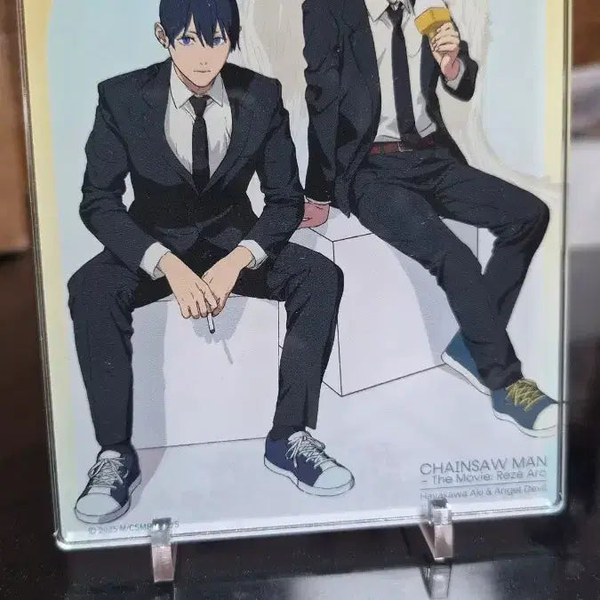 [BUNJANG] Chainsaw Man Aki Hayakawa &amp; Angel Devil Acrylic Stand / 체인소맨 아크릴 스탠드 하야카와 아키 천사의 악마 아크릴 스탠드