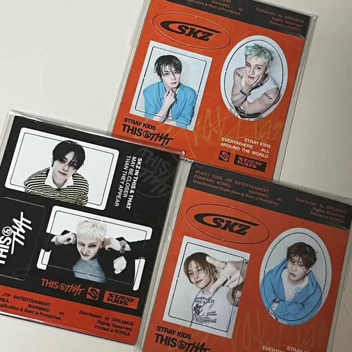 [BUNJANG] Stray Kids DISC&amp;THAT Album Magnet Set / 스트레이키즈 디스앤댓 앨범 마그넷 양도 리노 방찬 승민 아이엔
