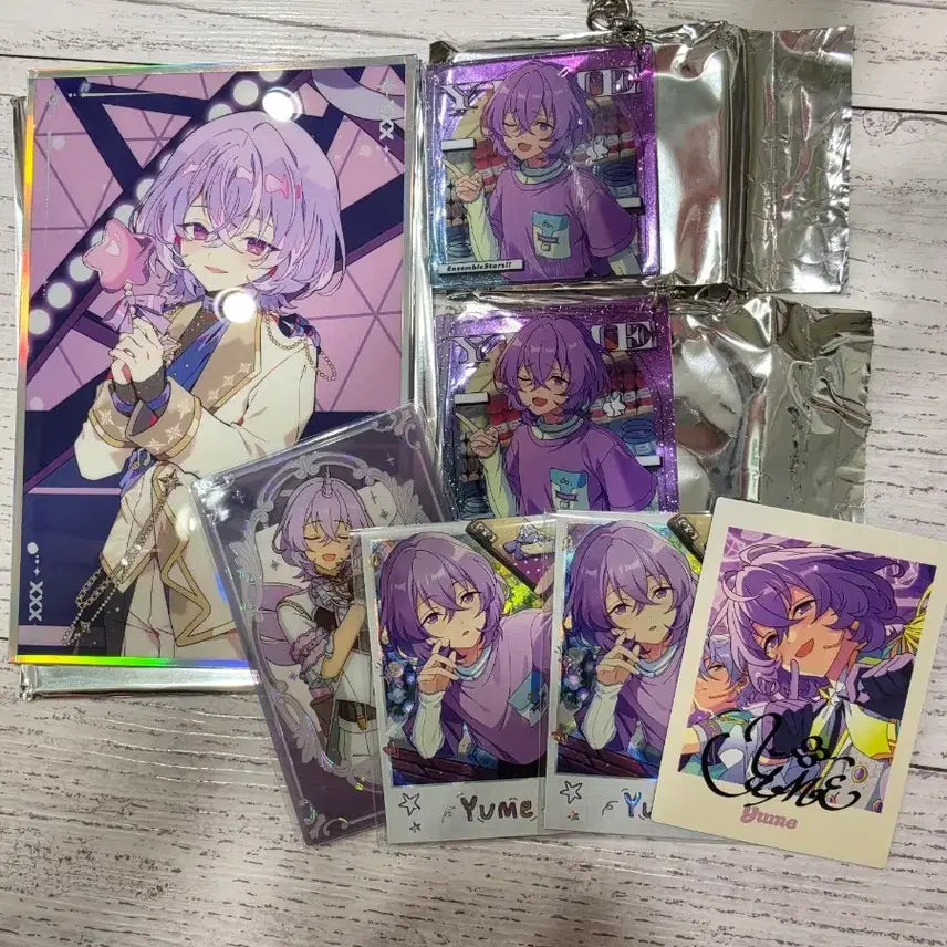 [BUNJANG] Ensemble Stars! Momopara Pop-up Shikishi Sparkle Keyring Gallery Collection Card Prologue Polaroid 10th Anniversary Yume Bundle Set / 앙스타 모펀 팝업 색지 스파클 키링 갤러리 컬랙션 카드 프롤로그 폴라로이드 10주년 유메 일괄