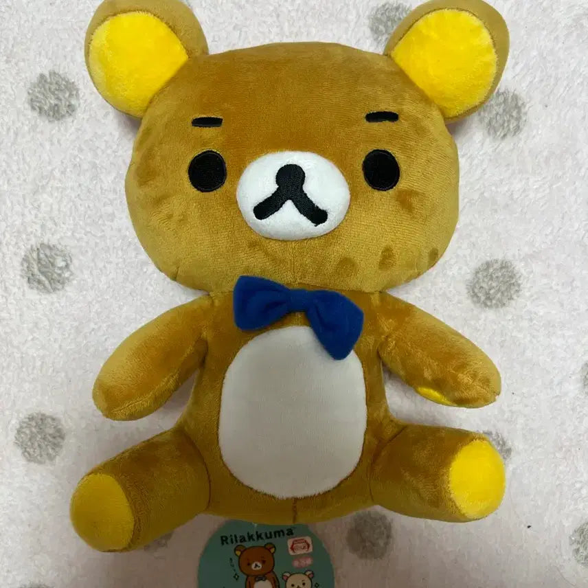 [BUNJANG] Vintage Rilakkuma &amp; Korilakkuma Plush Set / 빈티지 고전문구 눈썹 리락쿠마 인형 코리락쿠마
