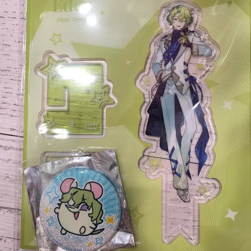 [BUNJANG] Ensemble Stars! Momopri Pop-up Acrylic Badge Hibiki Bundle Set / 앙스타 모펀 팝업 아크릴 부쿠부 뱃지 히요리 일괄