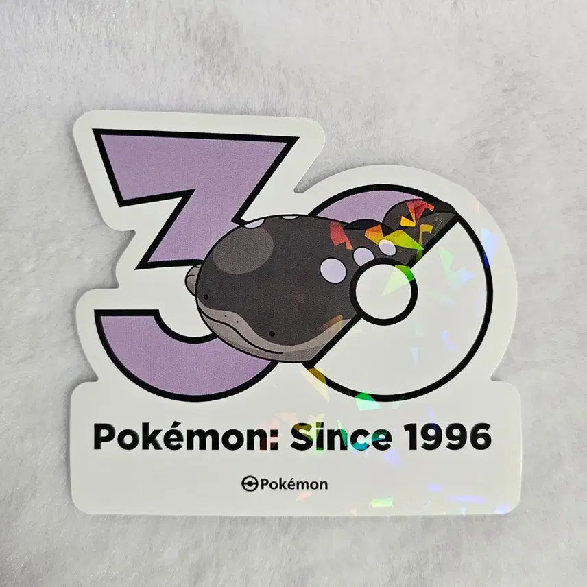 [BUNJANG] Pokemon 30th Anniversary Too Stickers / 포켓몬스터 30주년 토오 스티커