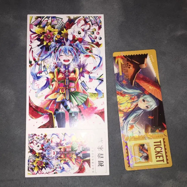 [BUNJANG] Hatsune Miku Postcard Bundle Paper Goods / 하츠네미쿠 엽서 일괄 지류굿즈