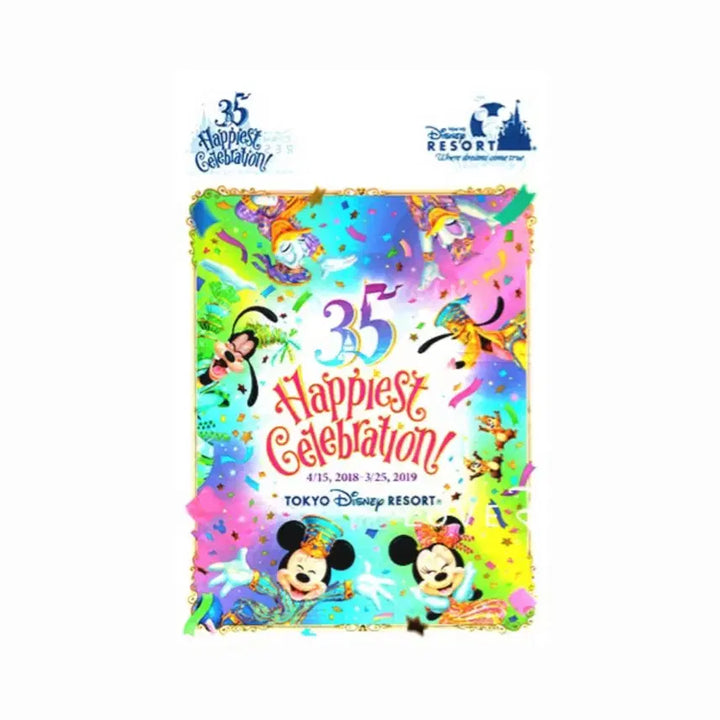 [BUNJANG] Disney Tokyo Resort 35th Anniversary Small Shopping Bag / 디즈니 도쿄 리조트 35주년 기념 포장 소형 쇼핑백