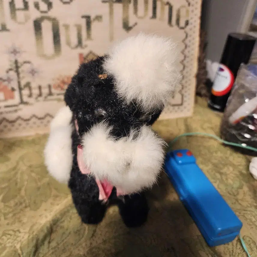 [BUNJANG] Vintage 1950s-1960s Poodle Pipi Remote Control Toy / 1950~1960년대 일본에서 제작된 빈티지 유선 리모컨 작동 완구인 푸들 피피.미국이나 유럽으로 수출. 기장20cm 높이21cm