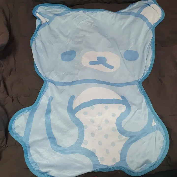[BUNJANG] Rilakkuma Cool Summer Blanket Sky Blue / 리락쿠마 쿨 여름담요 하늘색 블루 방꾸