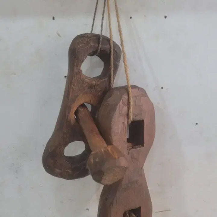 [BUNJANG] Antique Goat Leash Pulling Tool Set (2 pcs) / 민속품  / 염소 목줄 당기는 도구 2점