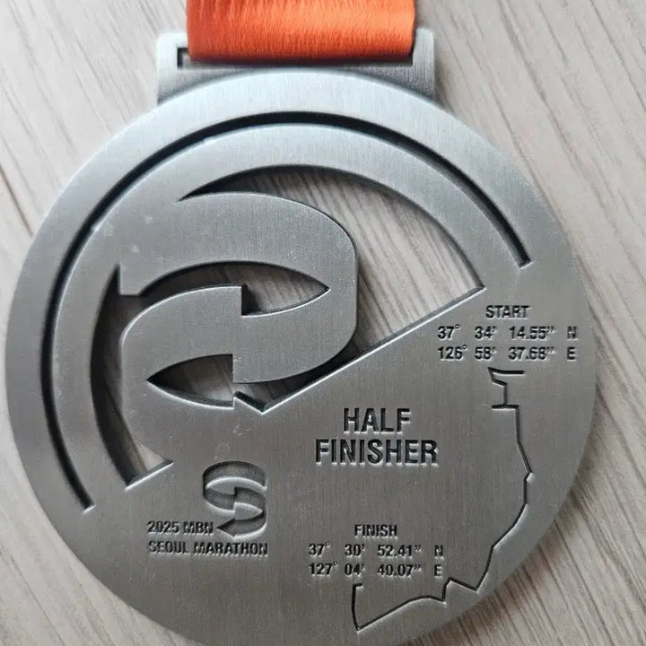 [BUNJANG] 2025 MBN Seoul Marathon Completion Medal / 2025 MBN 하프 마라톤 완주 메달