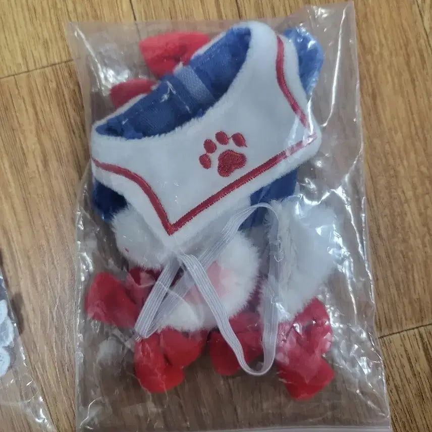 [BUNJANG] Marine Cat Baekseol 10cm Plush Doll Outfit / 마린냥 백설 10cm 솜인형 옷