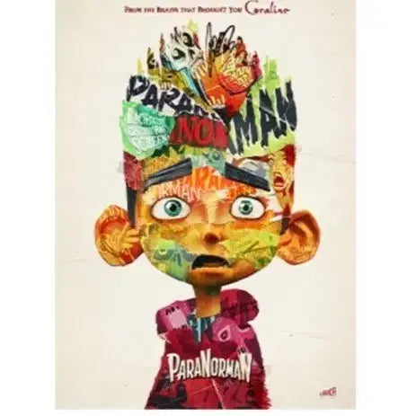 [BUNJANG] Paranorman Poster, Accordion Postcard, Art Postcard, Badge Set / 파라노만 포스터2종,아코디언엽서,아트엽서,뱃지 세트 판매