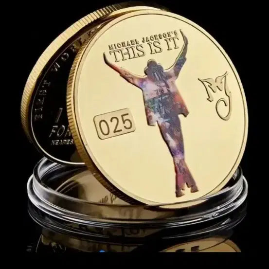 [BUNJANG] Michael Jackson This Is It Limited Edition Commemorative Medal / 마이클 잭슨 This Is It 한정 코인 팔아요