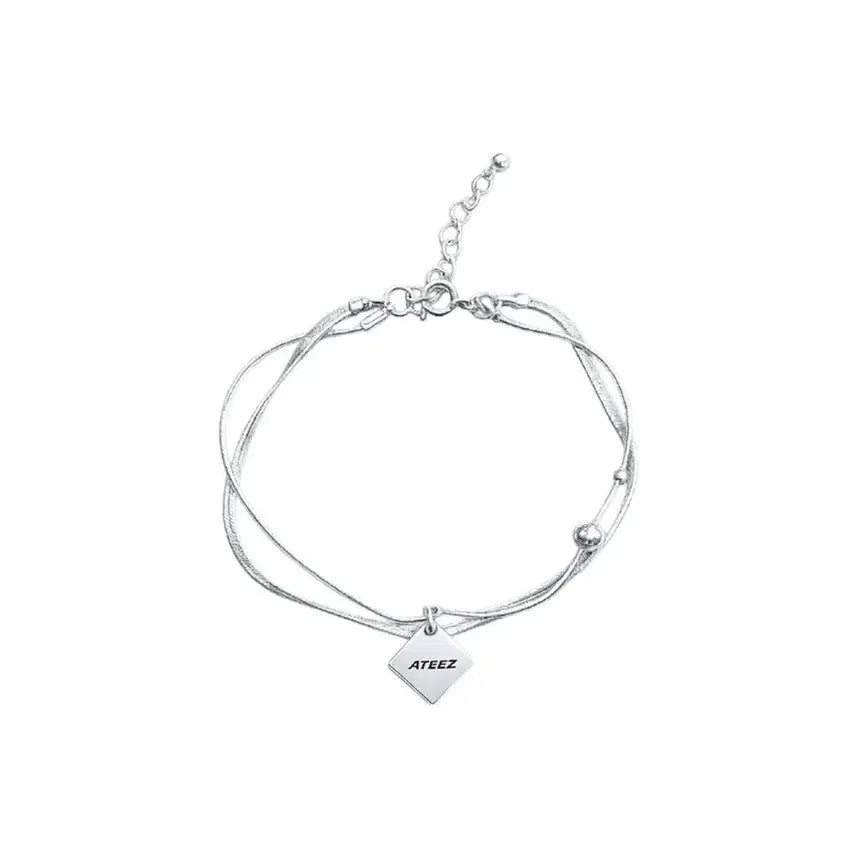 [BUNJANG] ATEEZ Golden Hour Part.5 Silver Bracelet (Sealed) / (미개봉) 에이티즈 실버 팔찌