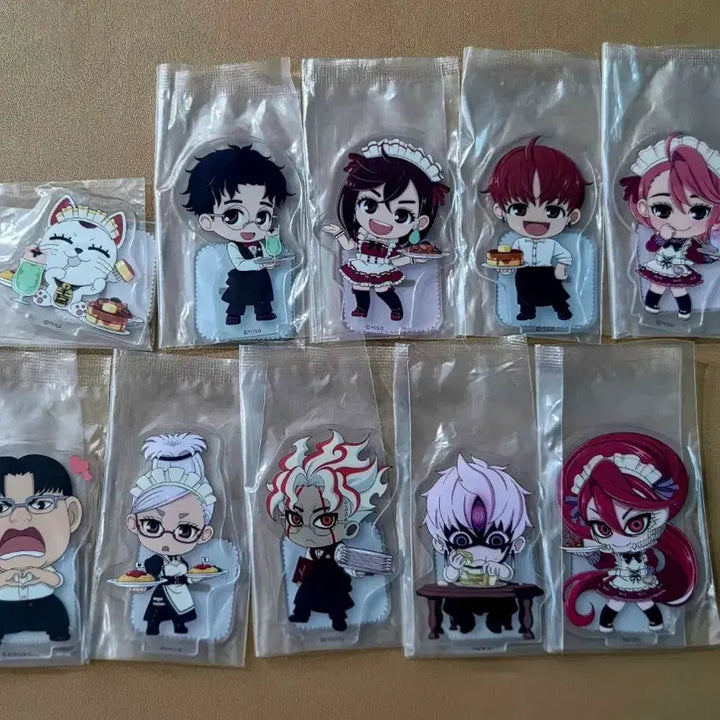 [BUNJANG] Dandadan Sega Lucky Kuji Acrylic Stand Set (10 Types) / 단다단 세가 럭키 쿠지 아크릴 전10종