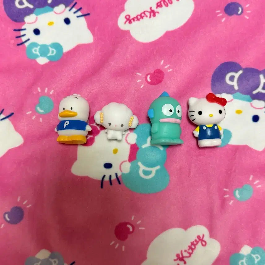[BUNJANG] Sanrio Characters Figure Set (4 Types) / 산리오 캐릭터 피규어 4종 세트