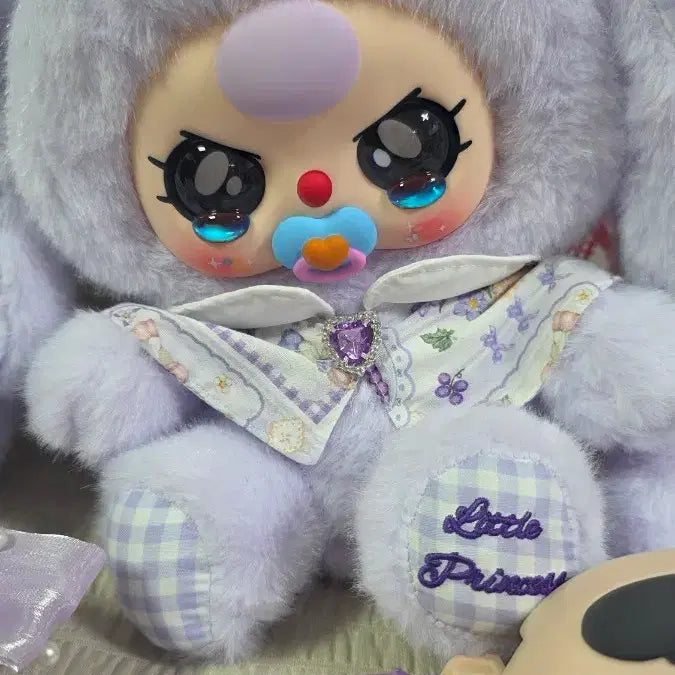 [BUNJANG] JI-MOO 2nd Gen Princess 400% Bearbrick / [정품]지이모 2세대 프린세스 400% 보라긴귀