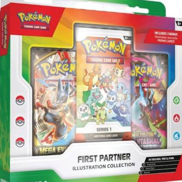 [BUNJANG] Pokemon TCG First Partner Illustration Collection Series 1st Gen (English Ver.) Generation 7 - 3 Cards / 포켓몬 TCG 퍼스트 파트너 일러스트레이션 컬렉션 시리즈 1탄 (영문판) 7세대 3장
