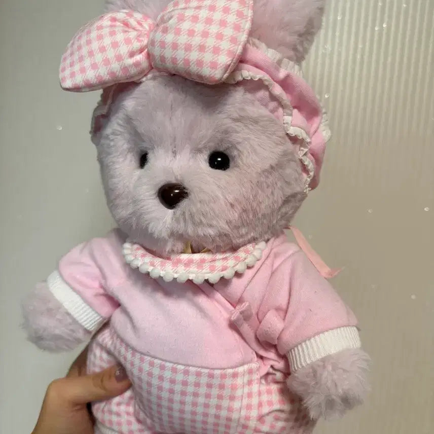 [BUNJANG] Teddy Tails Lena Bunny 30cm Cherry Grey / (새상품) 테디테일즈 레나버니 30cm / 체리그레이