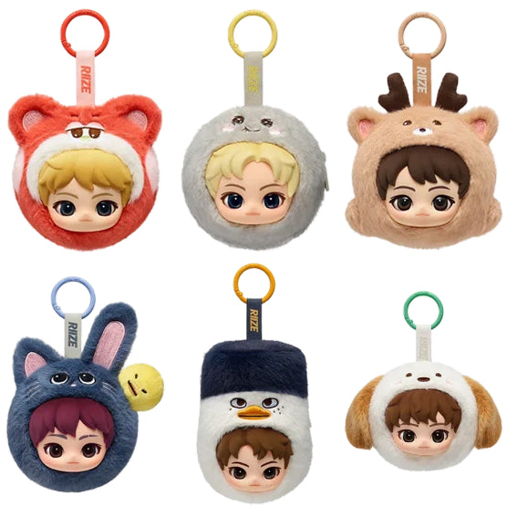 [BUNJANG] RIIZE POP MART Sungchan Uragbam Face Pouch Keyring / 라이즈 팝마트 성찬 우락밤 얼굴 파우치 양도 (현물)