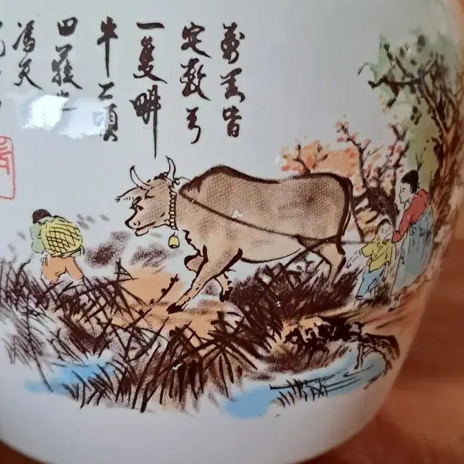 [BUNJANG] Japanese Colonial Period Salt Jar Vase / 옛날 일제강점기 소금단지.꽃병가능.서품.장식용