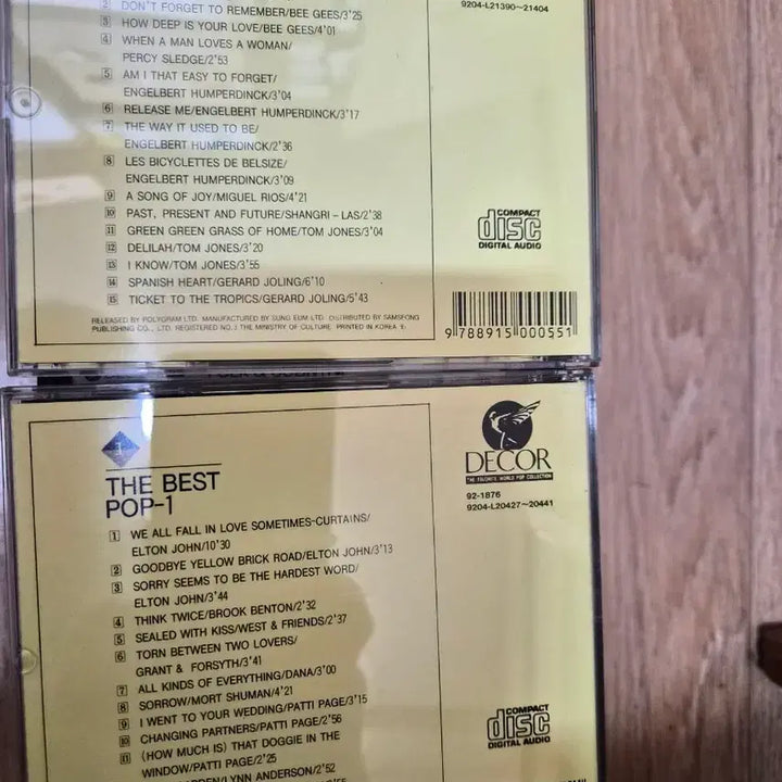 [BUNJANG] DECOR CD Set (Jazz, Classical, Dance, Rock Ballads) - 20 Discs / DECOR CD 세트 팝 / 재즈 / 클래식 / 댄스 / 락 발라드 20장