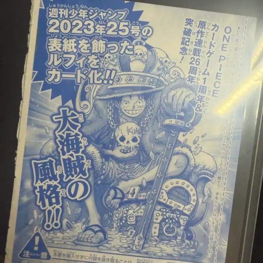 [BUNJANG] One Piece P-043 Crown Luffy Promo Card (Japanese Version, Sealed) / 일판 미개봉 원피스 P-043 왕관 루피 프로모 카드