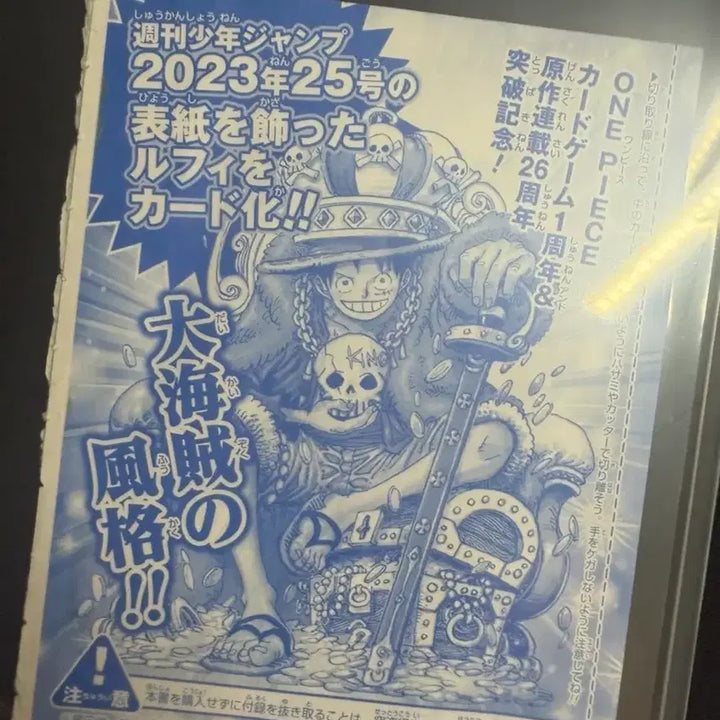 [BUNJANG] One Piece P-043 Crown Luffy Promo Card (Japanese Version, Sealed) / 일판 미개봉 원피스 P-043 왕관 루피 프로모 카드