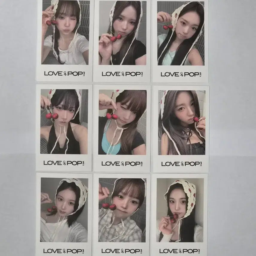 [BUNJANG] TripleS Hello Live Polaroid Photocard Set / 260815 트리플에스 헬로라이브 미공포 폴라로이드 포토카드 세트