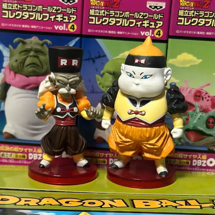 [BUNJANG] Dragon Ball World Collectable Figure Android 19 &amp; 20 (No Box) / 드래곤볼 월콜 인조인간 19호&amp;20호 노박스
