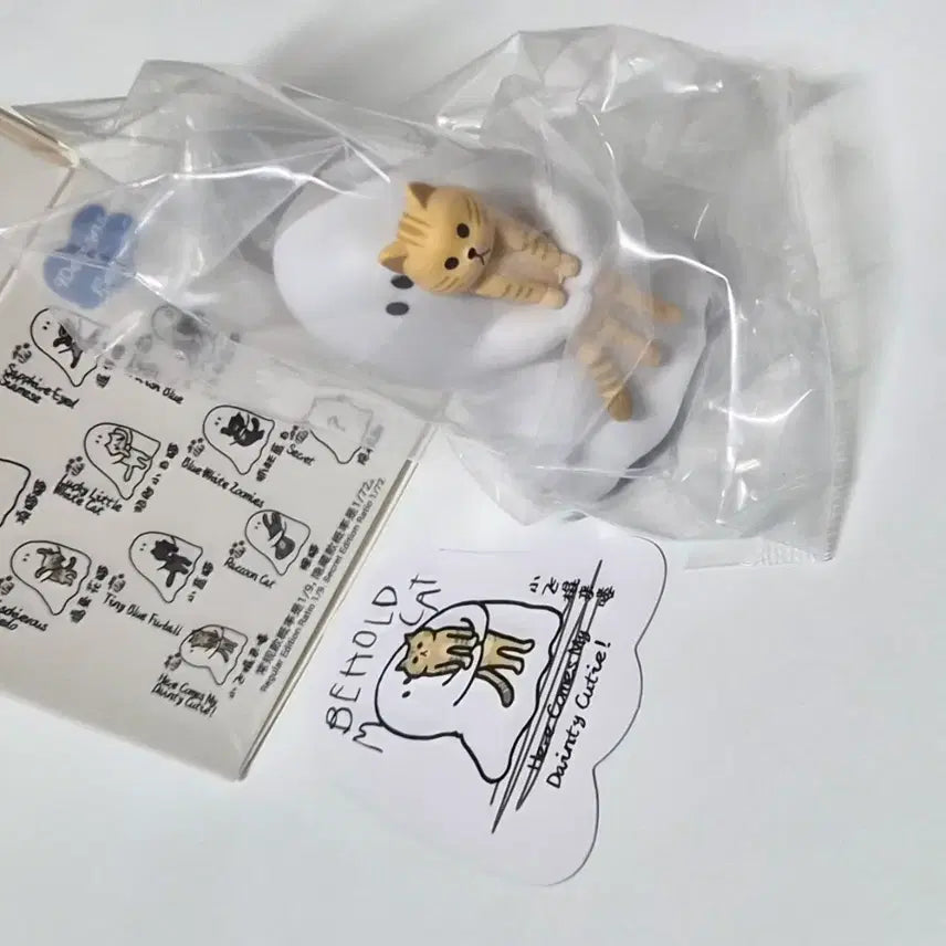 [BUNJANG] 52Toys Godi Behold My Cat Ghost Cat Gacha Figure Set (9 Types) / [풀박스] 52Toys 고디 비홀드마이캣 내 고양이 볼래 유령 고양이 피규어 가챠 풀박스 9종