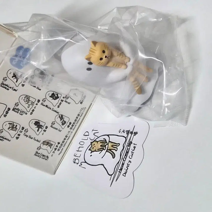 [BUNJANG] 52Toys Godi Behold My Cat Ghost Cat Gacha Figure Set (9 Types) / [풀박스] 52Toys 고디 비홀드마이캣 내 고양이 볼래 유령 고양이 피규어 가챠 풀박스 9종