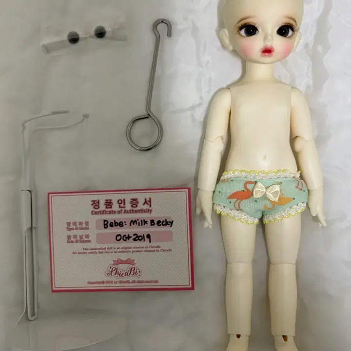 [BUNJANG] Chicabi Bebe Becky USD Ball-Jointed Doll Body &amp; Accessories / 구체관절인형 구관 치카비 베베 베키 usd 본체 물품포함