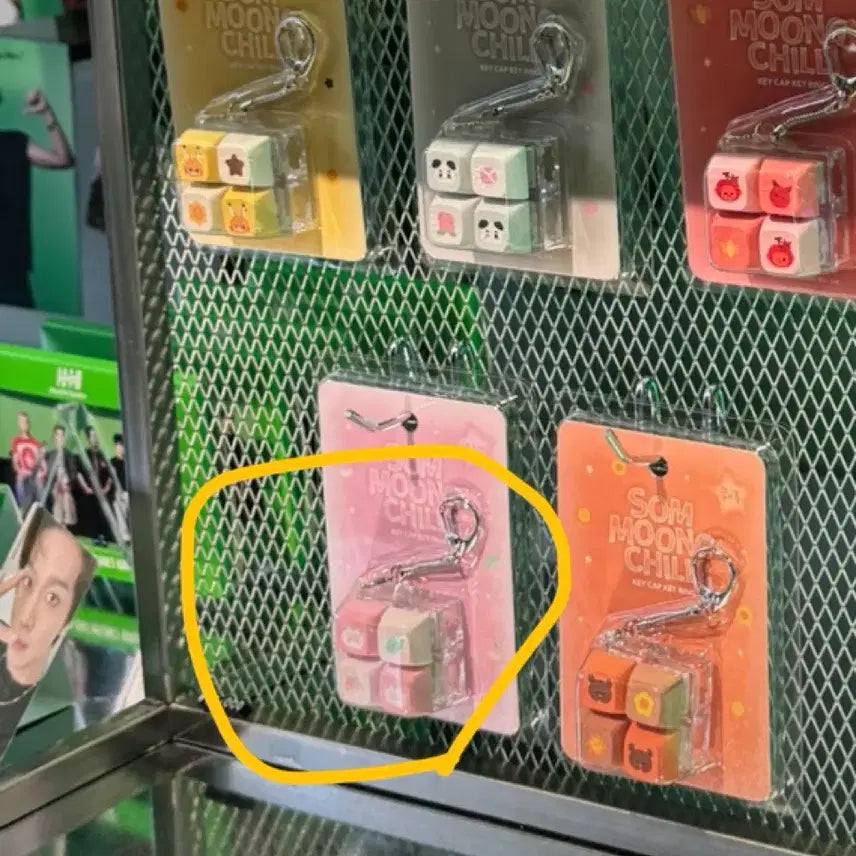 [BUNJANG] NCT 127 REWIND REWIND Keycap Keychain / 새상품) 엔시티 Nct 127 팝업 재현 복현 키캡 키링