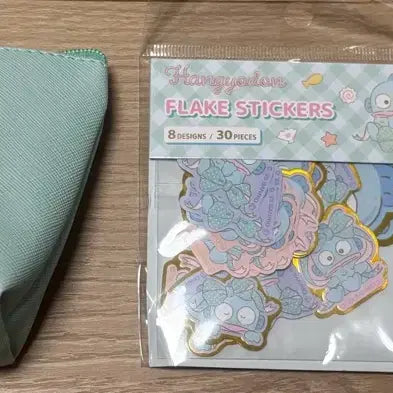 [BUNJANG] Hangyodon Mini Pouch, Sticker, and Memo Pad Set / 한교동 물건