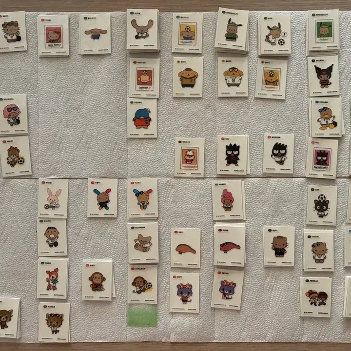 [BUNJANG] K League Tanning Sanrio Sticker Exchange / K리그 산리오 띠부씰 교환
