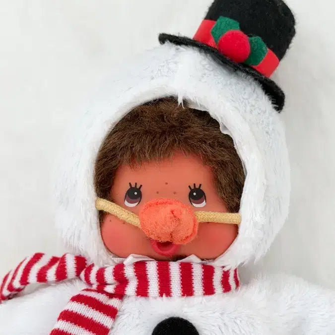 [BUNJANG] Vintage Snowman Monchhichi Doll / 고전 눈사람 몬치치