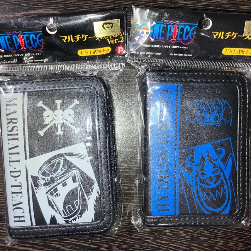 [BUNJANG] One Piece Blackbeard Teach &amp; Moria Card Holder &amp; Multi Case Bundle / 급처, 희귀)) 원피스 검은수염 티치 모리아 카드지갑, 멀티 케이스 일괄 판매
