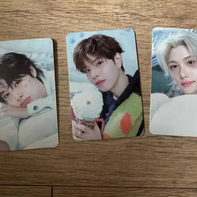 [BUNJANG] Stray Kids Fan Meeting MD Bundle Set Photocards (Seungmin, Felix, I.N) / 스트레이키즈 팬미팅 엠디 포카 일괄양도(승민,필릭스,아이엔)