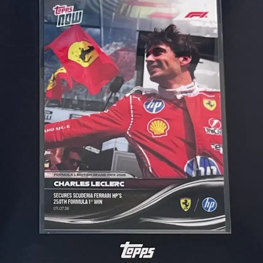 [BUNJANG] 2026 F1 Topps Now Charles Leclerc Trading Card / 2026 F1 탑스 나우 샤를 르클레르