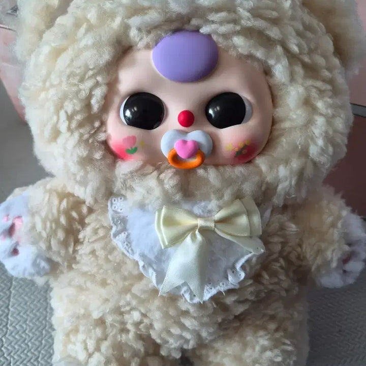 [BUNJANG] Bearbrick Baby Bear 400% Ivory / 베이비쓰리 베이비슈 400% 아이보리 곰