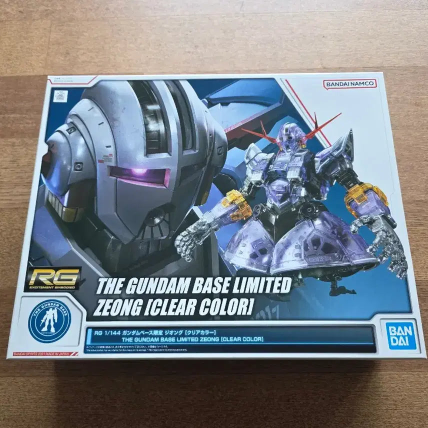 [BUNJANG] RG Zeong Clear Ver. Model Kit / RG 지옹 클리어
