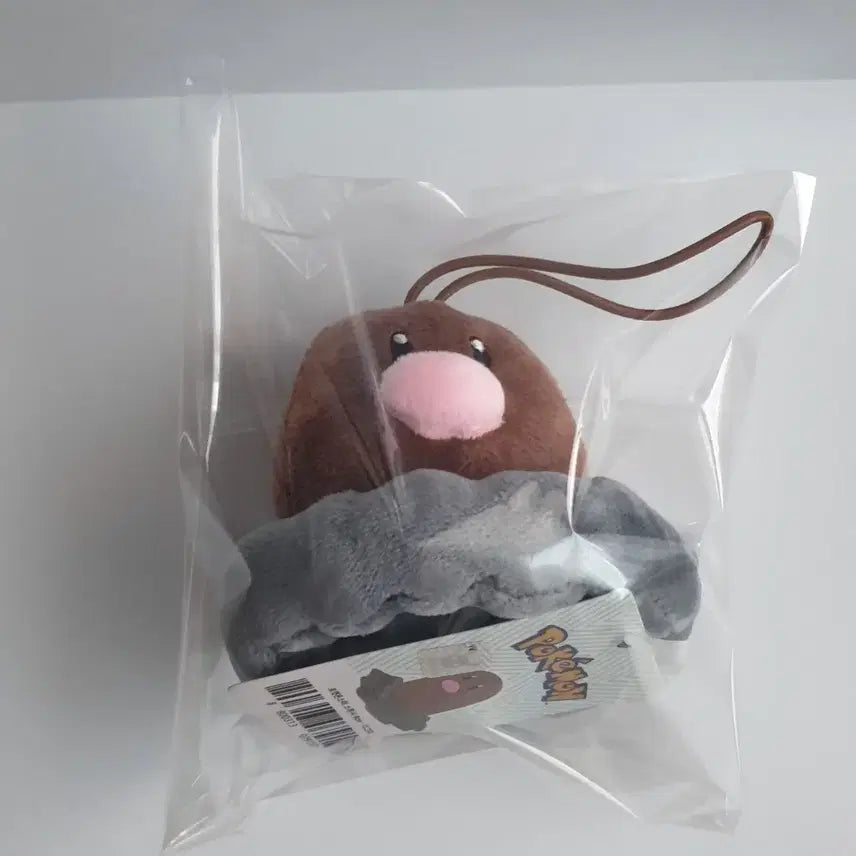 [BUNJANG] Pokemon Diglett Plush Keychain / [미사용] 포켓몬스터 디그다 인형 키링