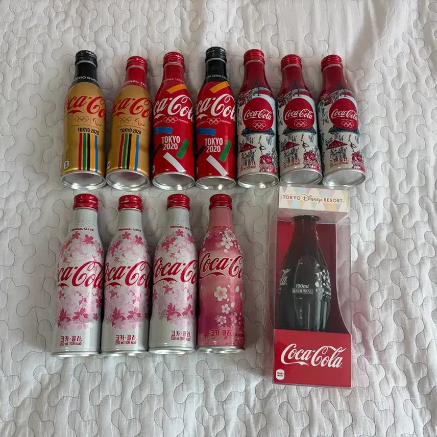 [BUNJANG] Limited Edition Coca-Cola Aluminum and Glass Bottles / 한정판 코카콜라