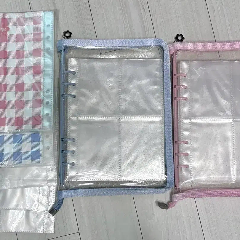 [BUNJANG] Photocard Binder 4-Pocket Set with 60+ Sleeves / 포카 바인더 4포켓 2개+속지 60장 이상 일괄
