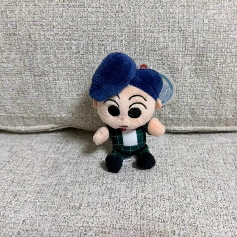 [BUNJANG] Crayon Shin-chan Detective Ver. Chulsoo 8cm Keychain Doll / 정품 짱구는못말려 철수 탐정 VER 8cm 키링인형